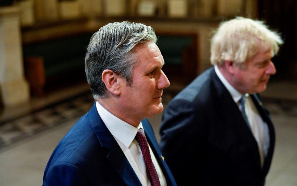 Both Sir Keir Starmer and Boris Johnson have plenty riding on the Wakefield result - Toby Melville/PA Wire