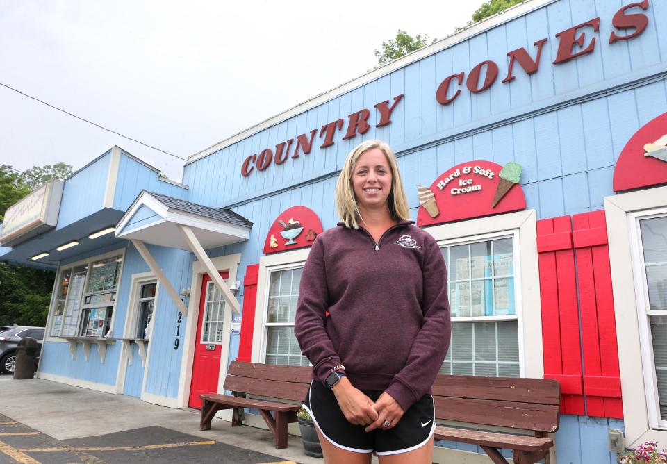 Emily Miller is one of the owners at Country Cones, a popular eatery and ice cream shop in Plain Township. Country Cones claims to have the "Best Coney in Stark County."