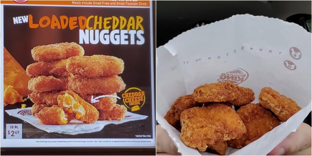 Burger King Is Rolling Out Chicken Nuggets That Are Filled With Cheddar  Cheese