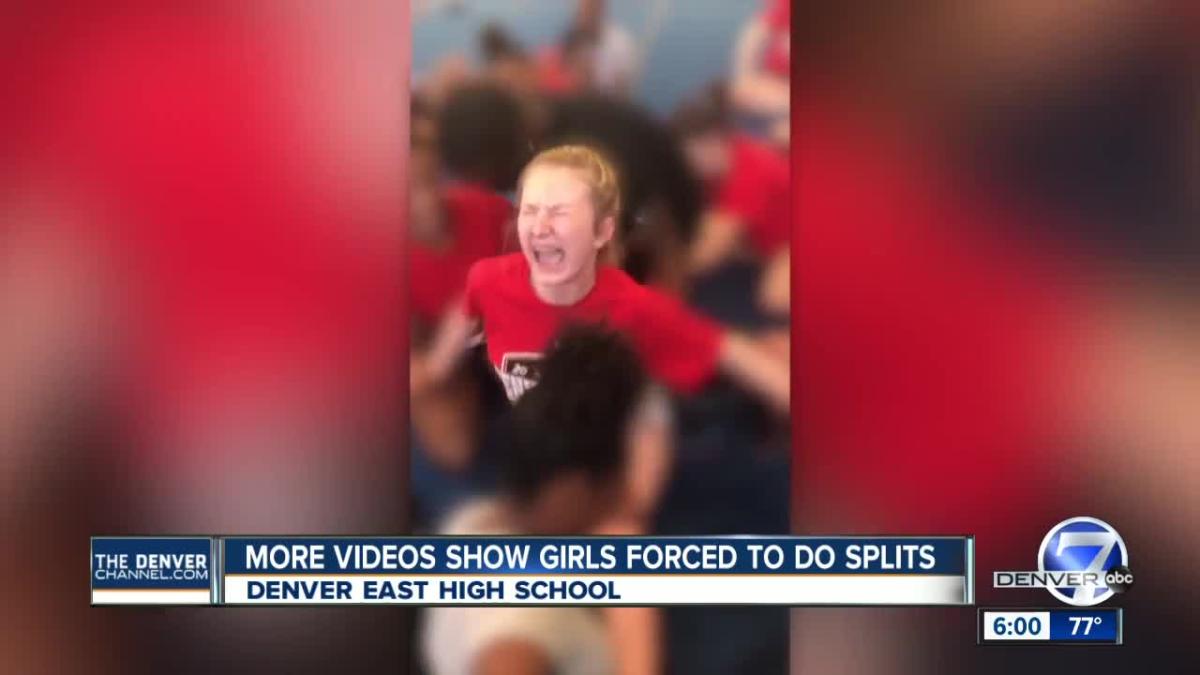 Video Shows Denver Cheerleaders Forced Into Splits East High School Staff On Administrative Leave 8866