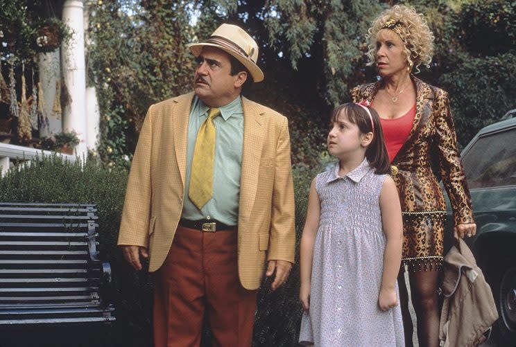 DeVito... showed Matilda to Mara Wilson's mother before she died - Credit: TriStar