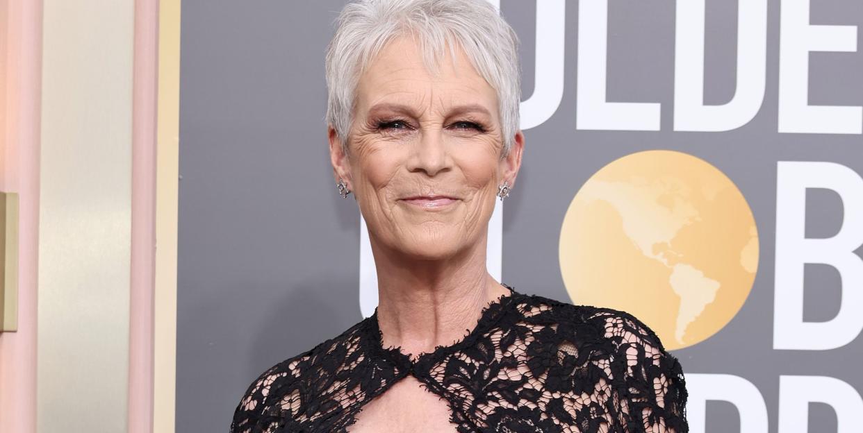 jamie lee curtis at the 2023 golden globes