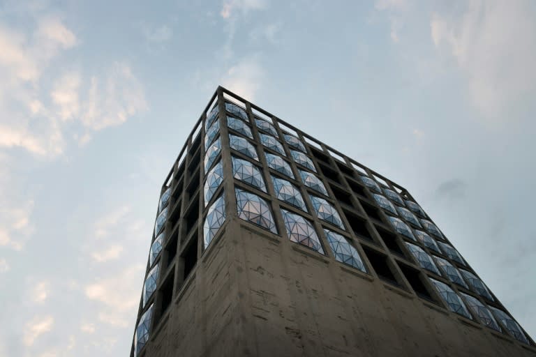 The Zeitz Museum is a former grain silo converted to premium gallery space at a cost of 31 million euros ($37 million)