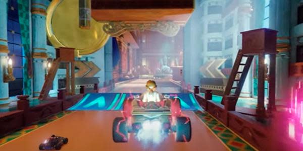 El Mario Kart de Disney muestra una pista inspirada en La Bella y la Bestia