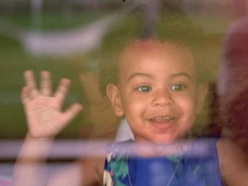 Blue Ivy Carter in a 2014 music video for Beyoncé's song 