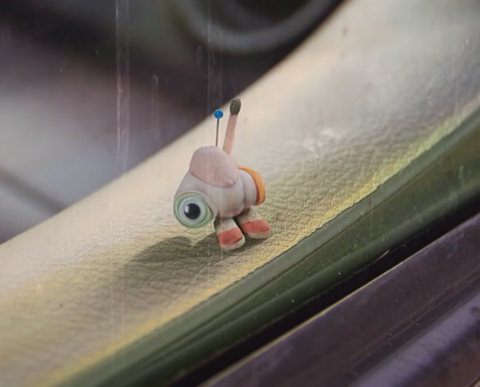 Marcel (voiced by Jenny Slate) in ‘Marcel the Shell with Shoes On’ (A24)