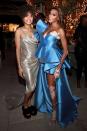 <p>Also there, the belle of the ball, Andra Day, with model Winnie Harlow.</p>