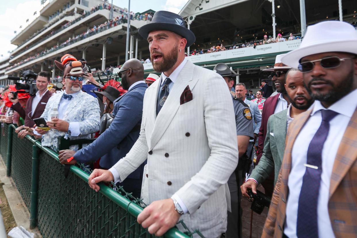 Travis Kelce Explains Why His Race Horse Wont be in the Derby