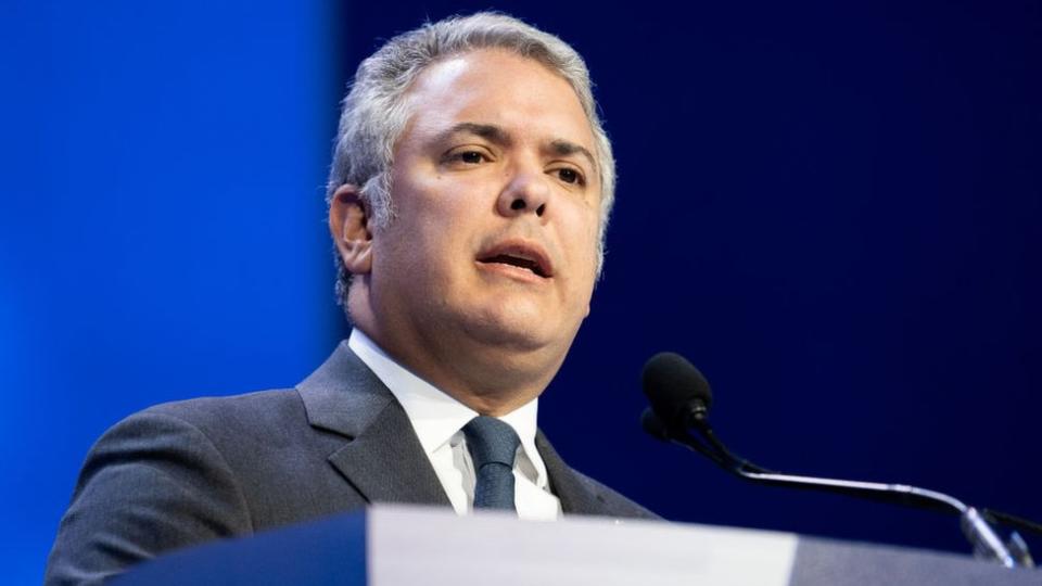 Iván Duque, presidente de Colombia