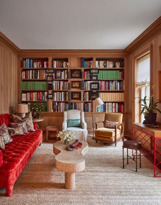 lauren santo domingo tiffany home library