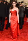 Met Ball 2013: Emilia Clarke looked radiant in Ralph Lauren.