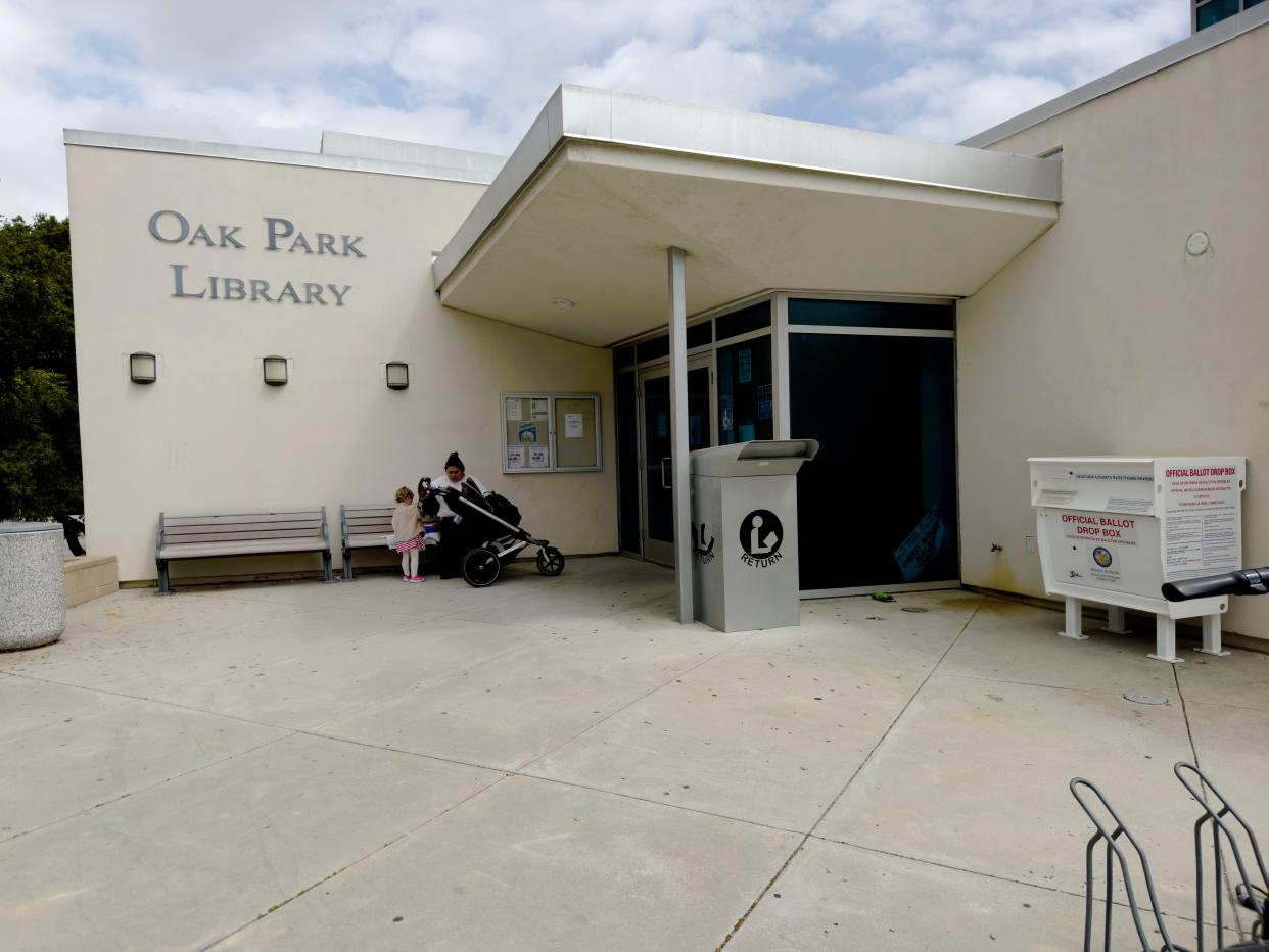 The Oak Park Library, at 899 Kanan Road, is among many public libraries around Ventura County that  provide a cool place to go on a hot summer day.