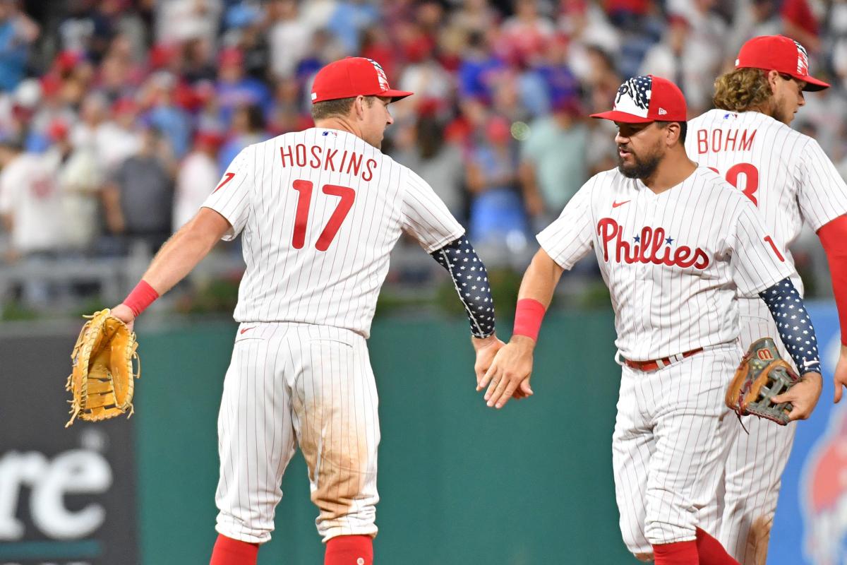 Kyle Schwarber's Middletown High School baseball jersey is retired