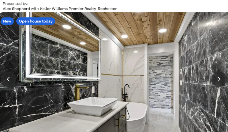 Bathroom Screen grab from Realtor