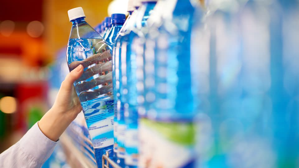 A <a href="https://www.cnn.com/2024/01/08/health/bottled-water-nanoplastics-study-wellness/index.html">recent study</a> found the equivalent of two standard-size bottled waters contained an average of 240,000 plastic particles — 90% were nanoplastics. - mediaphotos/iStockphoto/Getty Images