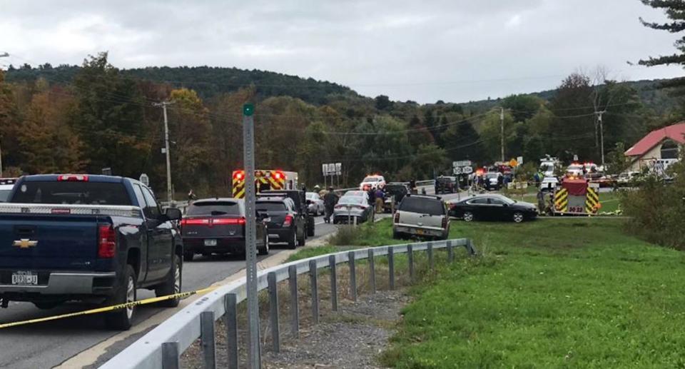 20 people were killed when a limousine crashed into a carpark in Schoharie, New York.