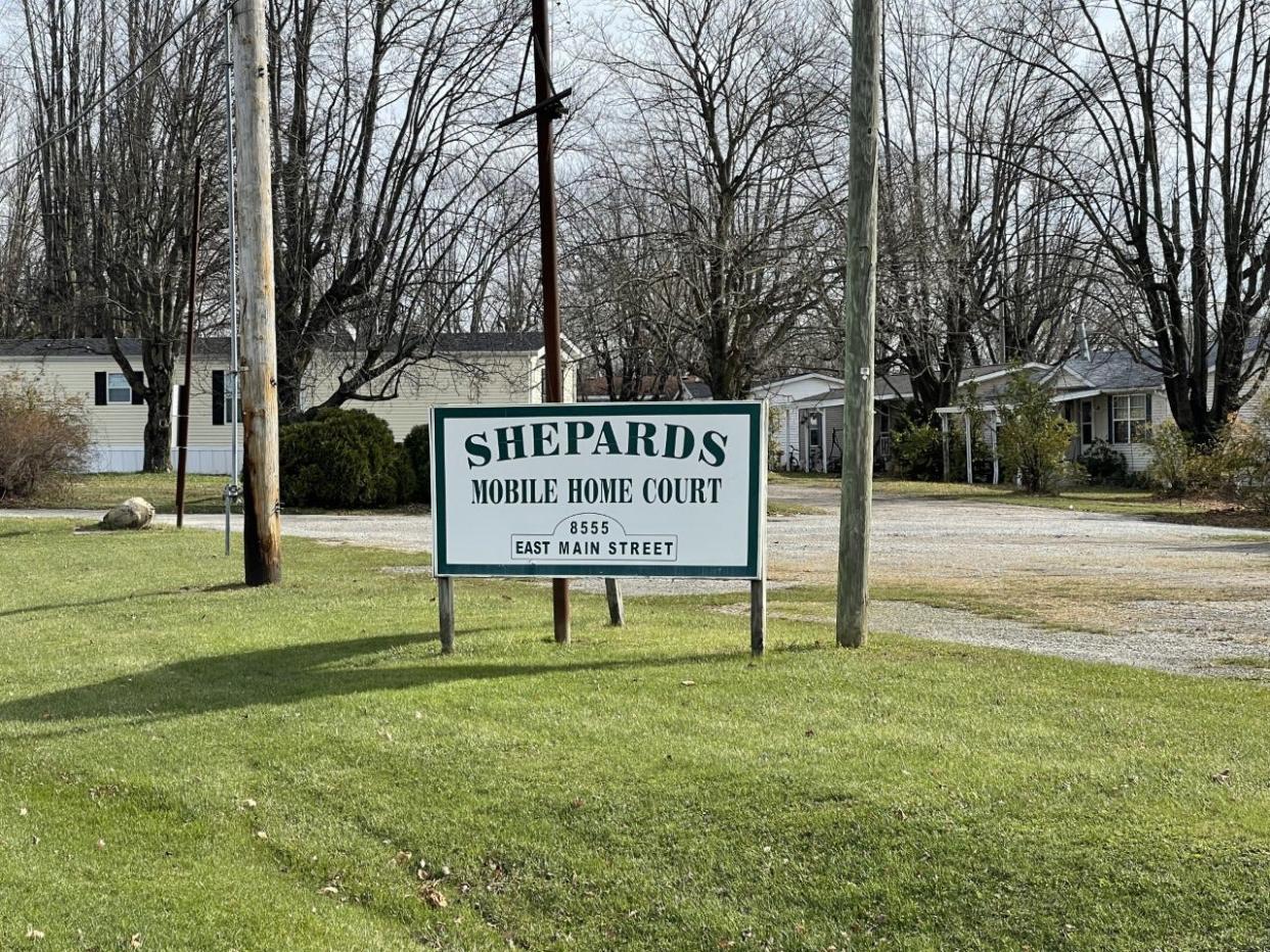 Residents of Shepard's Mobile Home Court, 855 E. Main St., said they were not aware of plans for the sale of the park to pave way for a Sheetz store.