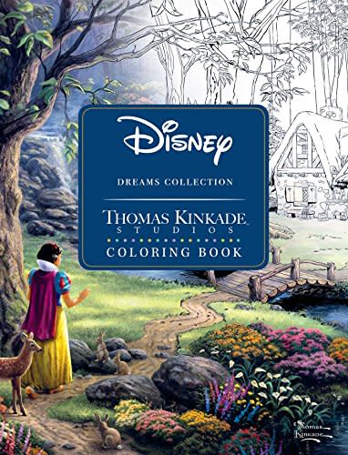 Disney Dreams Collection Thomas Kinkade Studios Coloring Book (Amazon / Amazon)