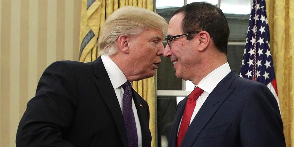 donald trump steven mnuchin