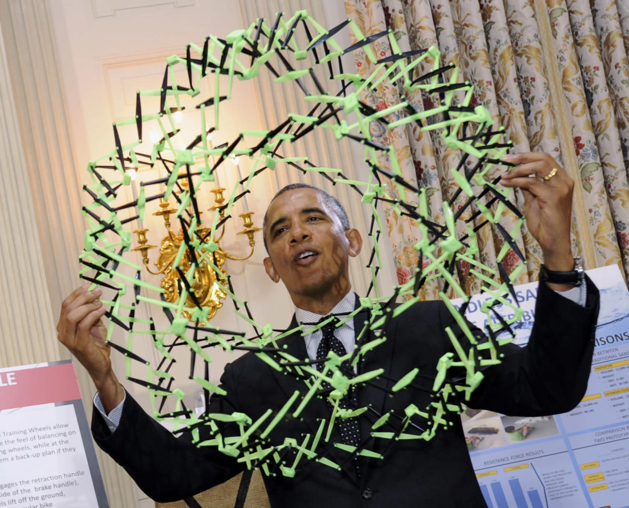 Barack Obama science fair