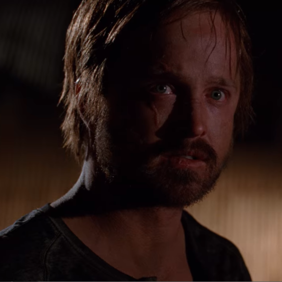 Jesse Pinkman as Aaron in Breaking Bad Series Finale