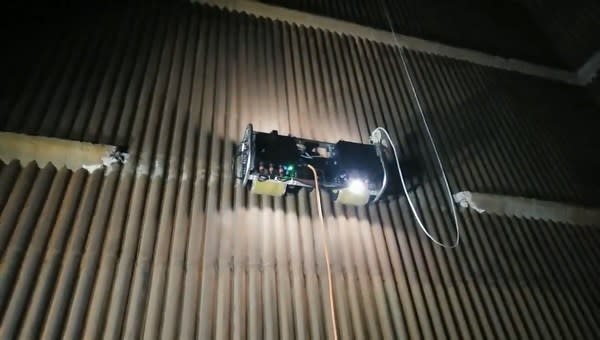 火電檢測機器人 | 圖片來源：史河機器人