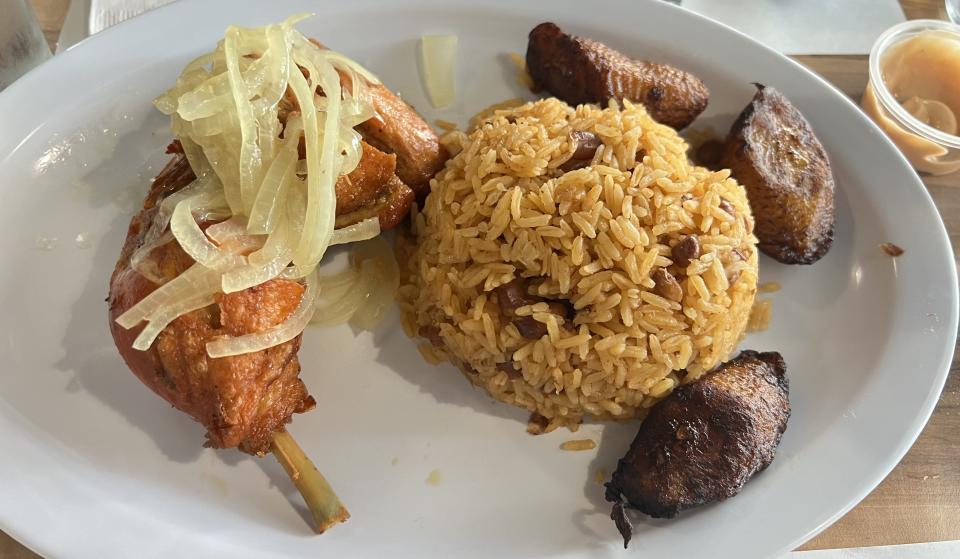 At Merengue Restaurant & Catering in Stuart, the fried chicken encompasses the vibrant flavors of the Caribbean.