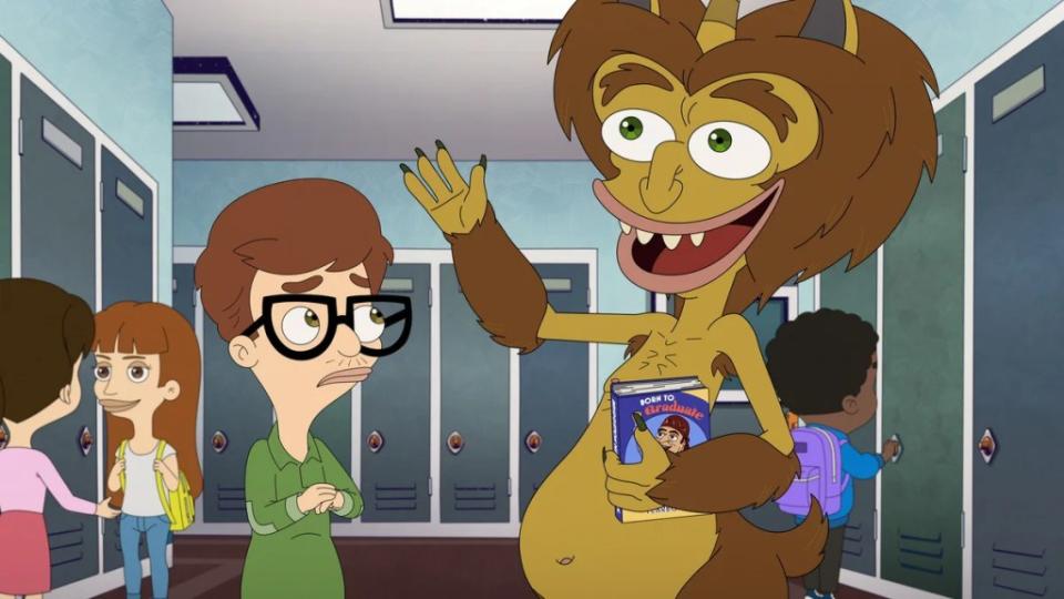 John Mulaney as Andrew and Hormone Monster in "Big Mouth" (Netflix)