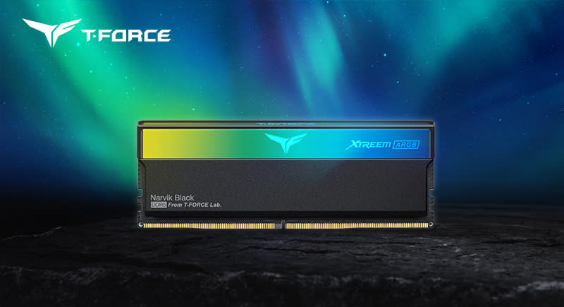 十銓科技推出 T-FORCE XTREEM ARGB DDR5 DESKTOP 記憶體 締造極光沉浸氛圍 帶來卓越極致性能（來源：十銓科技官方提供）