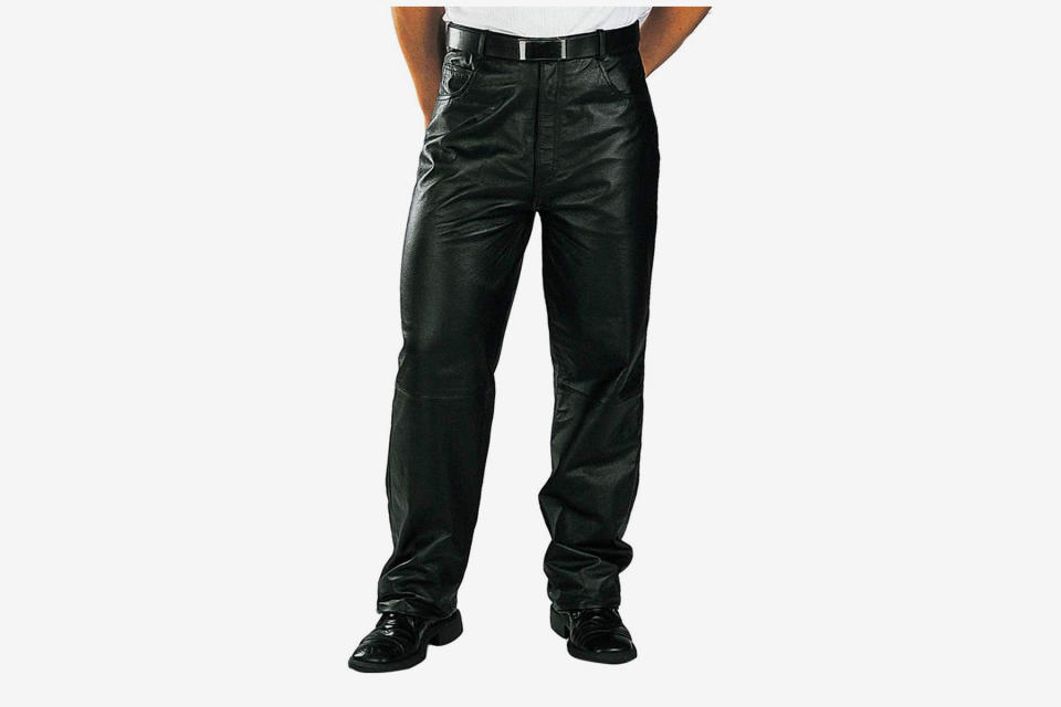 Xelement Loose Fit Leather Pants