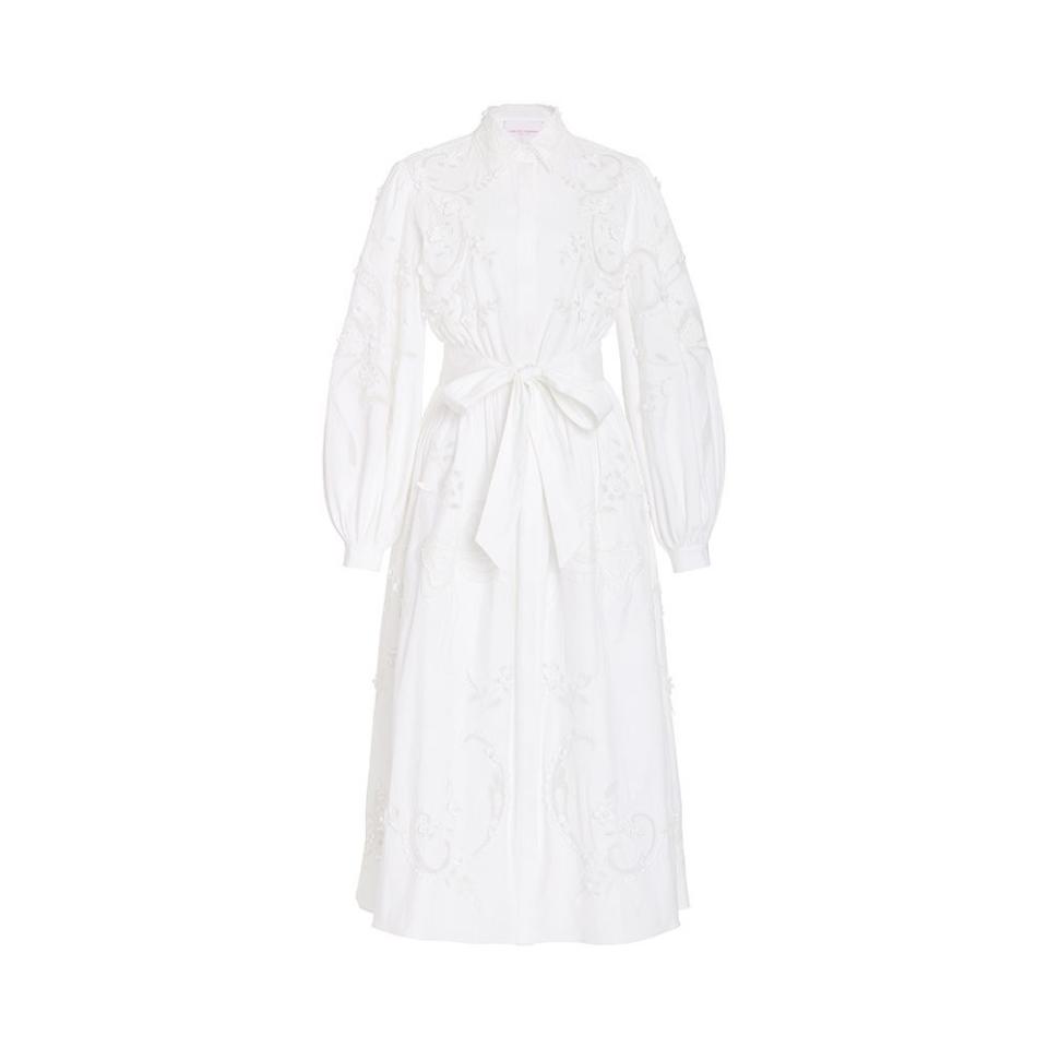 <p><a href="https://go.redirectingat.com?id=74968X1596630&url=https%3A%2F%2Fwww.bergdorfgoodman.com%2Fp%2Fcarolina-herrera-embroidered-balloon-sleeve-shirtdress-with-tie-waist-prod179480209&sref=https%3A%2F%2F" rel="nofollow noopener" target="_blank" data-ylk="slk:Shop Now;elm:context_link;itc:0;sec:content-canvas" class="link ">Shop Now</a></p><p>Embroidered Balloon-Sleeve Shirtdress with Tie Waist</p><p>$2190.00</p><p>bergdorfgoodman.com</p><span class="copyright">Carolina Herrera</span>