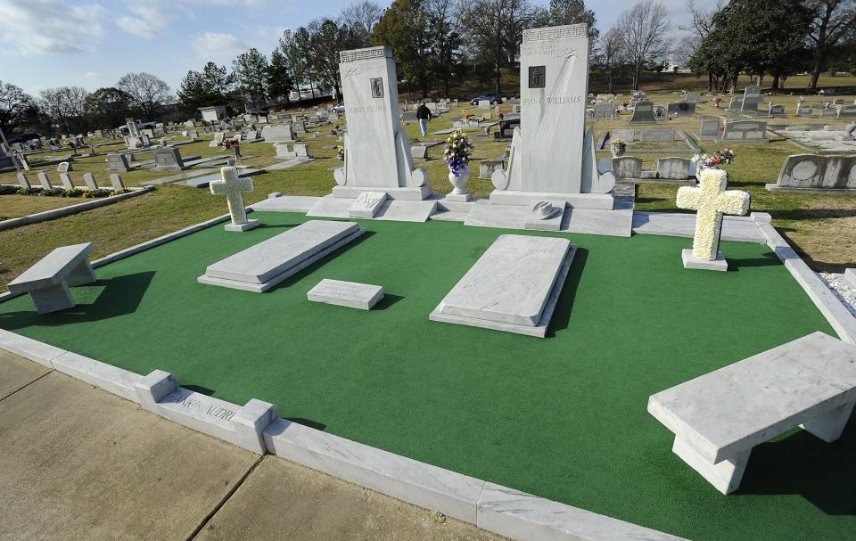 Music and a wreath laying ceremony will happen at Hank Williams' grave in Montgomery at Oakwood Cemetery Annex on Sept. 17.