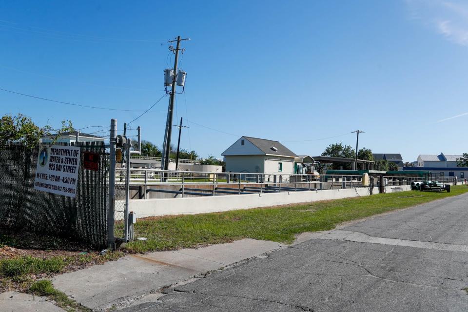 The Tybee Island Department of Water and Sewer on Polk Street.