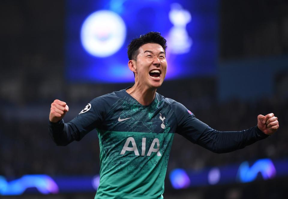 Tottenham hero Heung-min Son suspended for Champions League semi-final first leg vs Ajax after yellow card