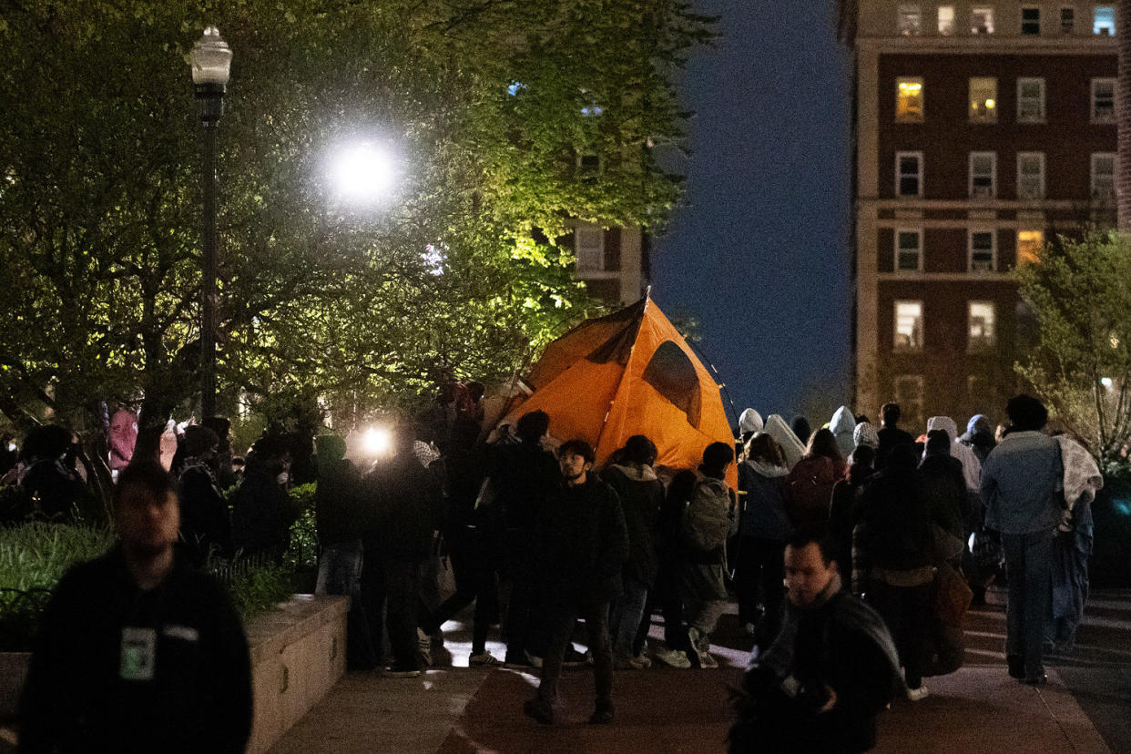 Pro-Palestinian Protests Continue At Columbia University In New York City (Jeenah Moon / Getty Images)