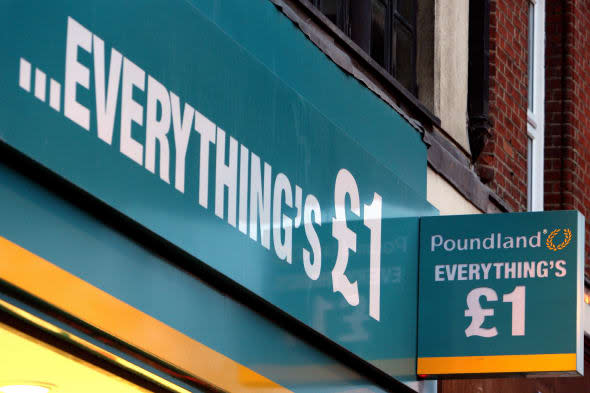 Sales soar at Poundland