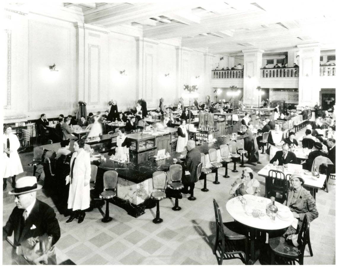 The Harvey House Restaurant closed in Union Station in 1968.