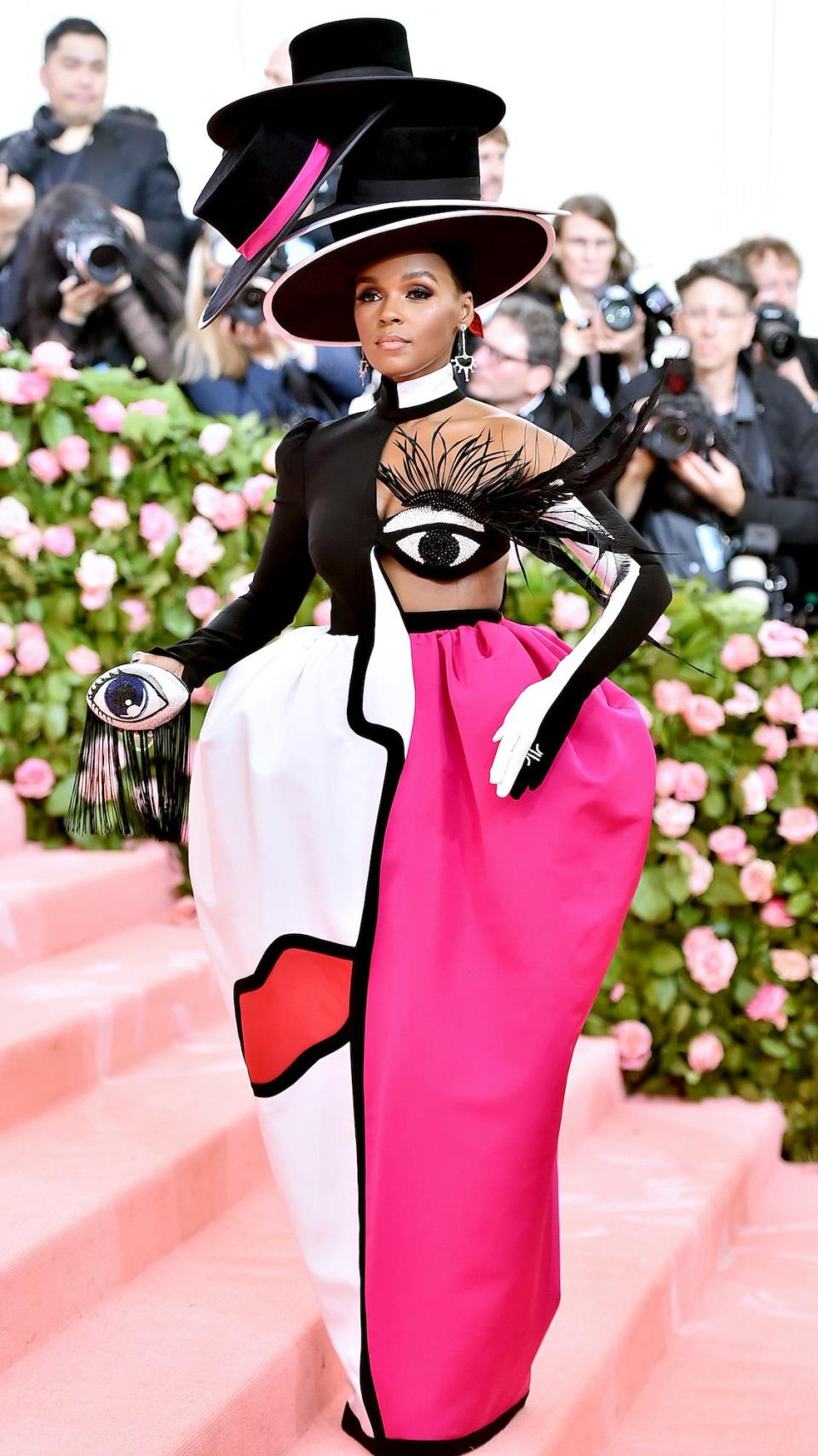 Janelle Monae met gala