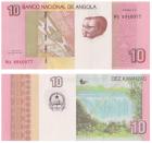 <p>10 Kwanzas dell’Angola (foto: International Bank Note Society) </p>