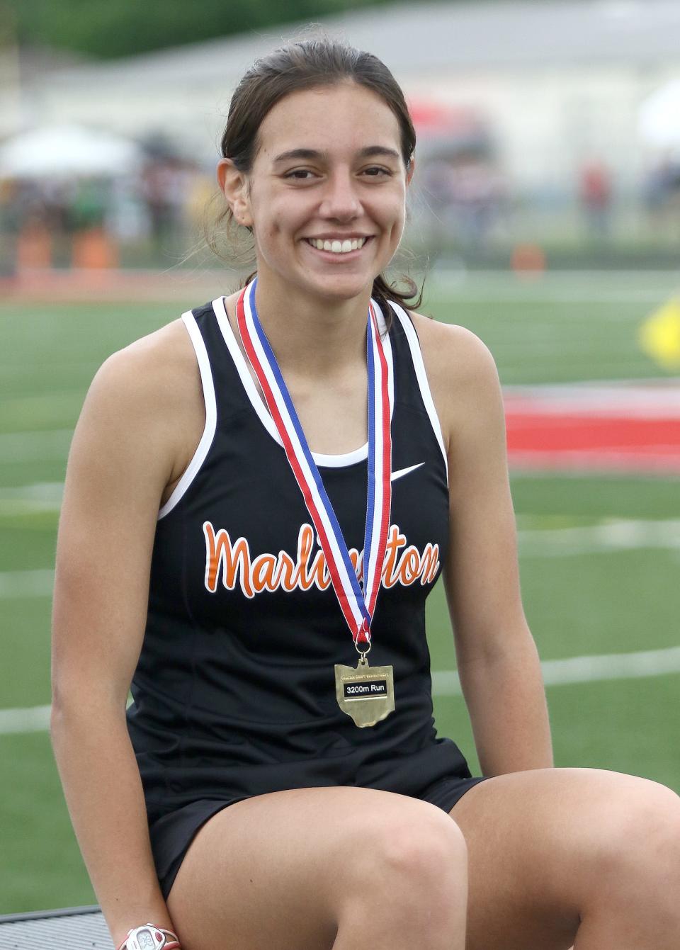 Bella Graham of Marlington was the Eastern Buckeye Conference Athlete of the Year for girls track and field.