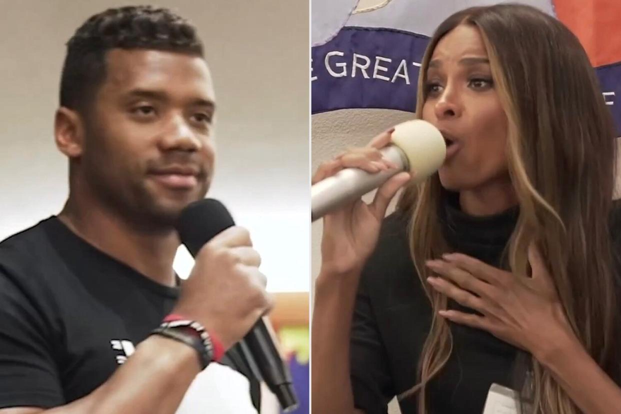 Ciara and Russell Wilson Sing, Dance and Read Bible Verses for 300 Maximum Security Prison Inmates
