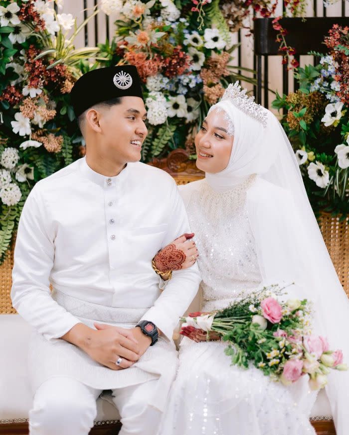 The couple will be honeymooning in Sabah