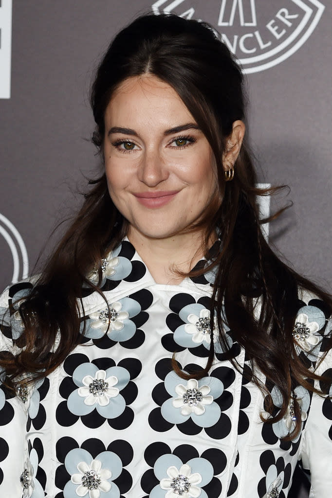 Closeup of Shailene Woodley