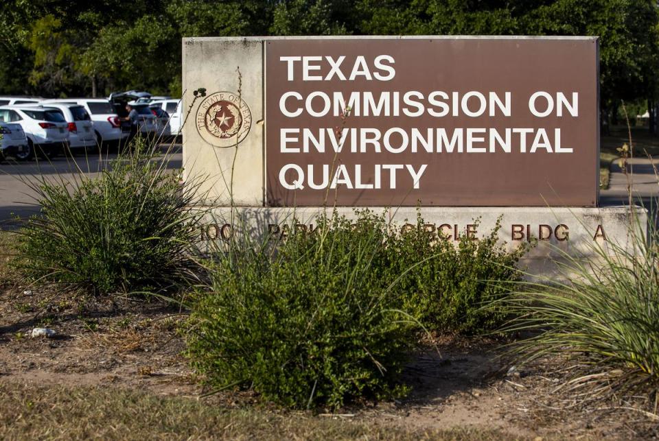 TCEQ central headquarters in Austin on July 26, 2023.