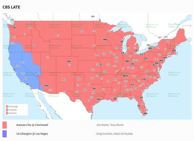 Raiders vs. Chargers Time, TV schedule, odds, streaming, how to watch