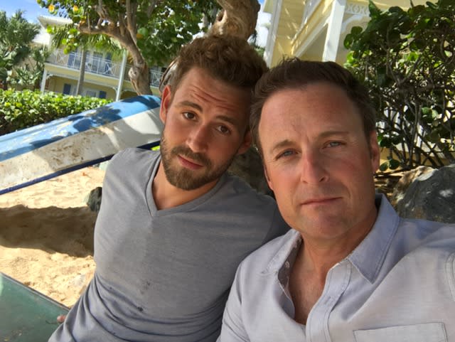 Nick and Chris Harrison in St. Thomas (Photo: Chris Harrison)