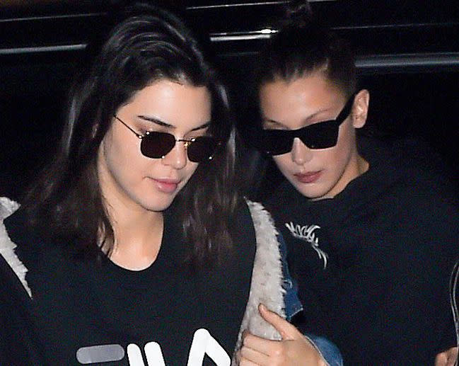 Kendall Jenner and Bella Hadid looked totally badass at the Alexander ...