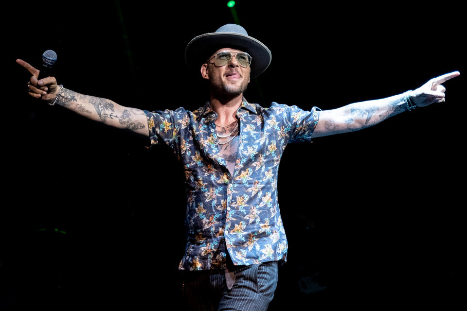 Matt Goss of Bros perform during the live music event at O2 Brixton Academy, in London, United Kingdom, on July 5, 2019. (Photo by Robin Pope/NurPhoto via Getty Images)