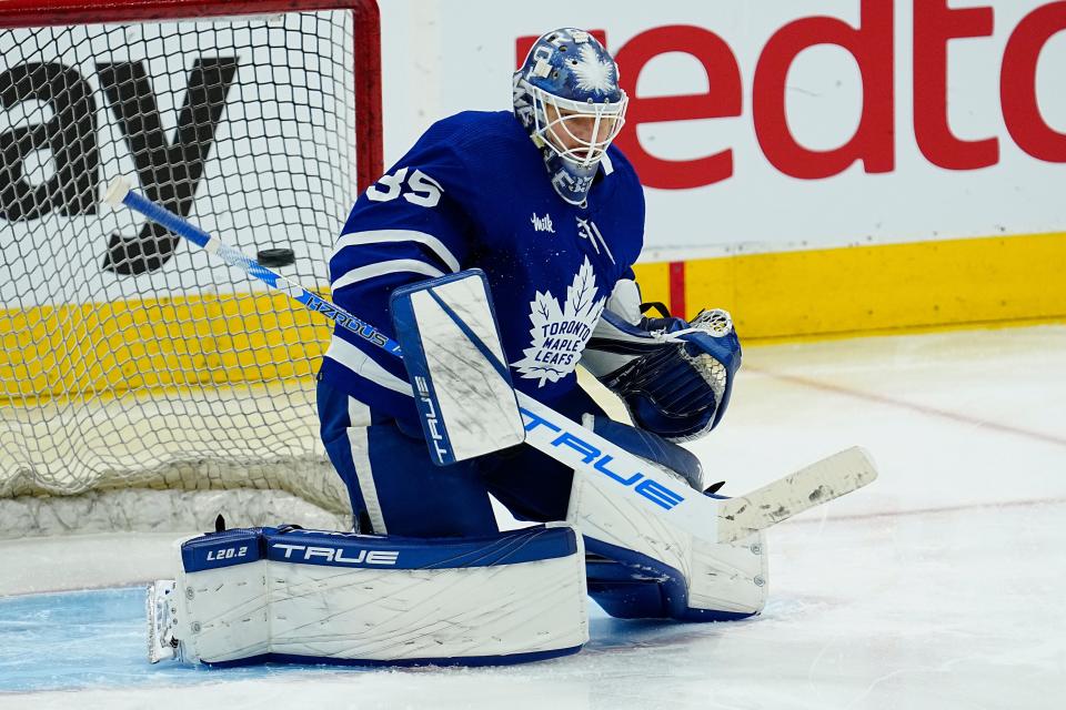 Toronto Maple Leafs goaltender Ilya Samsonov went ahead with his salary arbitration hearing.