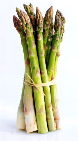 Getty Images / Photolibrary / Maximilian Stock Ltd. Bundle of Asparagus